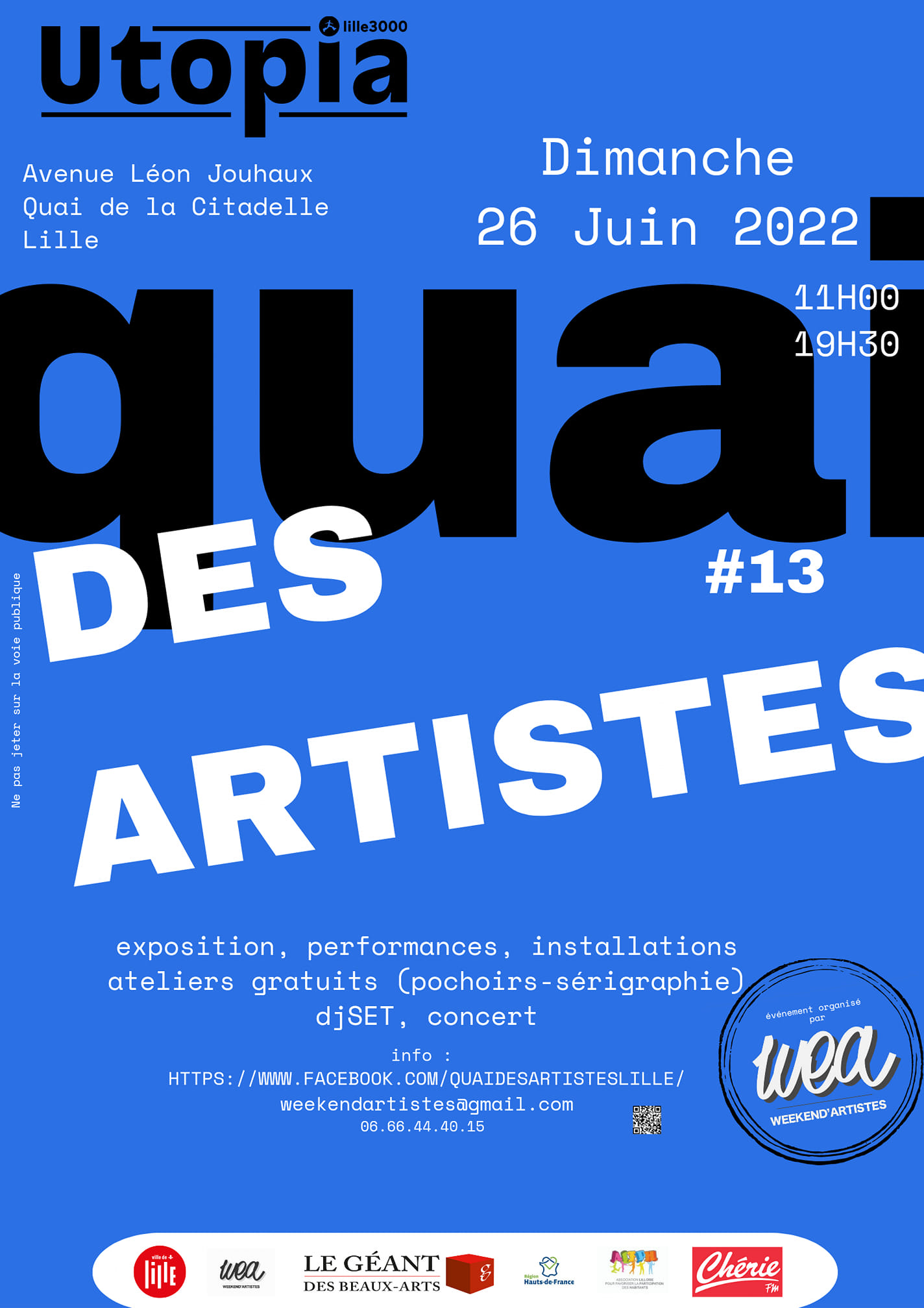 13ème édition du Quai des Artistes (2022)